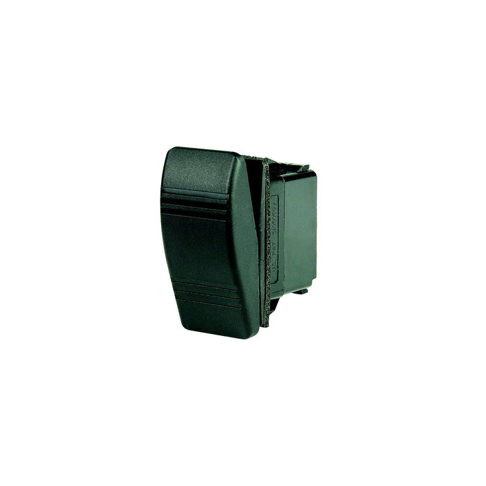 BEP 1001810 Weather Resistant Contura Rocker Switch, Off-(On), DPST, 1/4" Blade Terminals