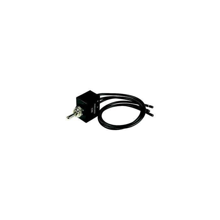 BEP 1002007 Sealed Toggle Switch, On-Off-On, SPDT, 10" Wire Leads
