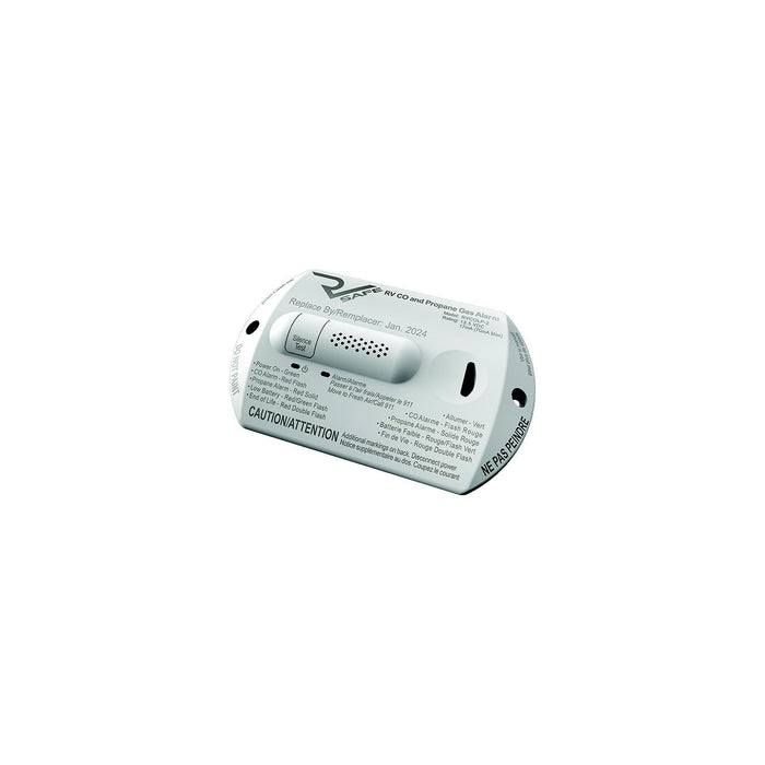 Safe Alarms RVCOLP-2W RV Safe Combination CO And Propane Alarm, White, 2-Wire