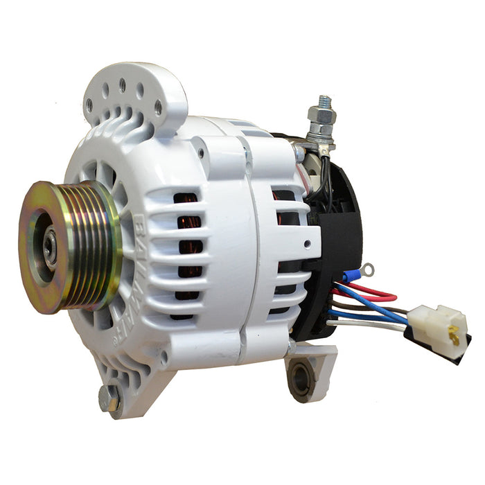Balmar 604-120-K6 Alternator 120 AMP 12V 4" Dual Ft Saddle K6 Pulley w/Isolated, Ground