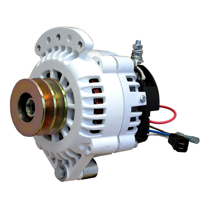 Balmar 621-100-DV Alternator 100 AMP 12V 1-2" Single Ft Spindle Mount Dual Vee, Pulley w/Isolated Ground