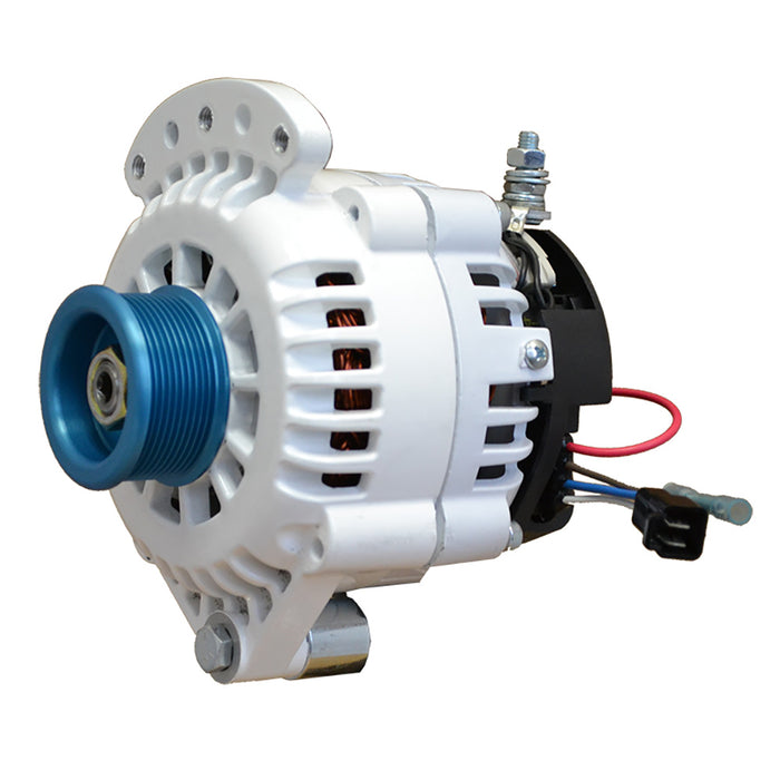 Balmar 621-120-J10 Alternator 120 AMP 12V 1-2" Single Ft Spindle Mount J10, Pulley w/Isolated Ground