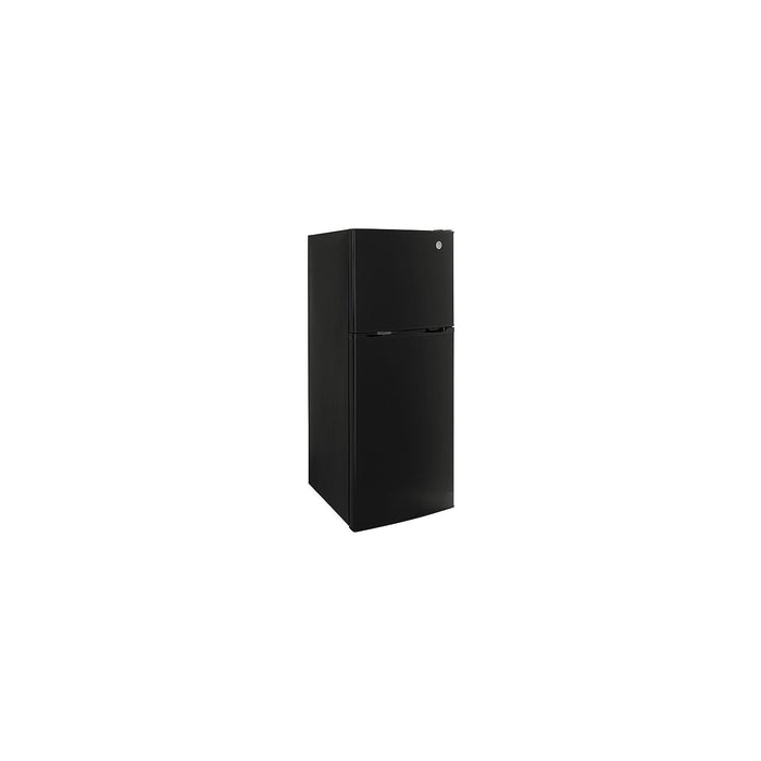 GE GPV10FGNBB 12V Top-Freezer Refrigerator, 9.8 cu. ft., Black