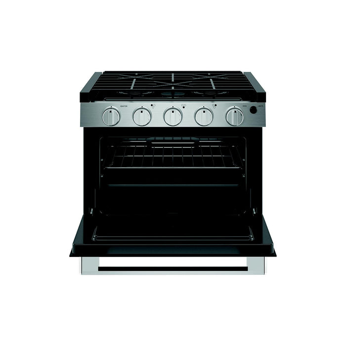 GE Appliances PLD617RTSS Drop-In Gas Range, 17" Wide