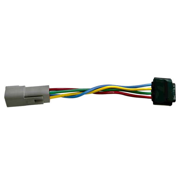 Cable adaptador marino Bennett de 6" macho a macho (macho/hembra) a enchufe alemán