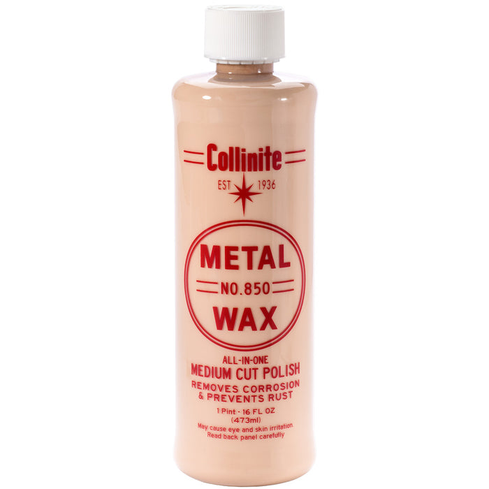 Collinite 850-16OZ 850 Metal Wax Medium Cut Polish 16oz