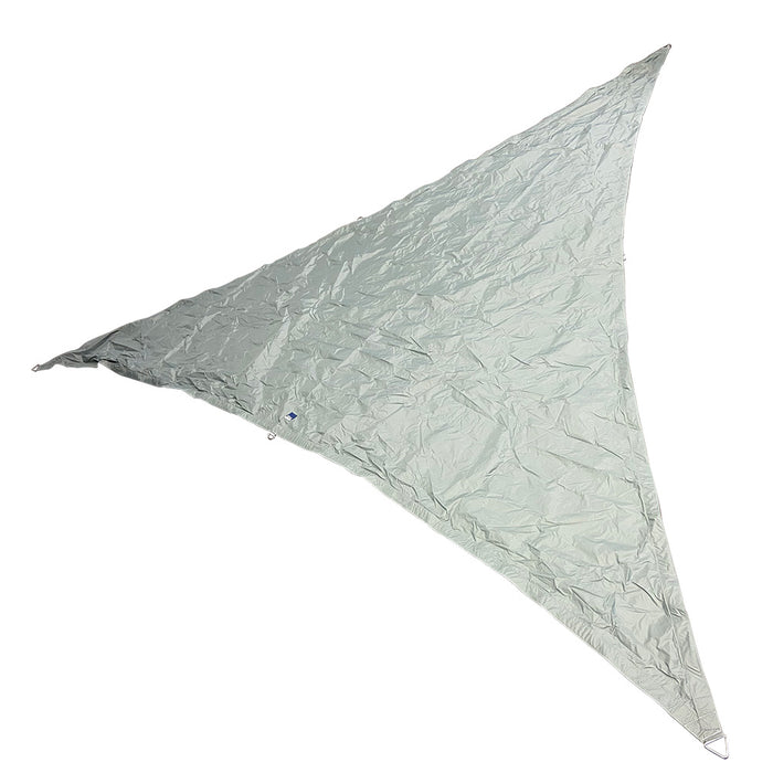 Parasol triangular de alto rendimiento azul, mediano