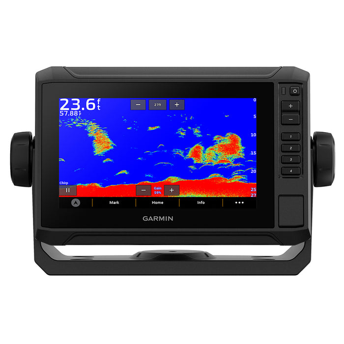Garmin ECHOMAP UHD2 74sv Chartplotter/Fishfinder Combo with US Coastal Maps without Transducer