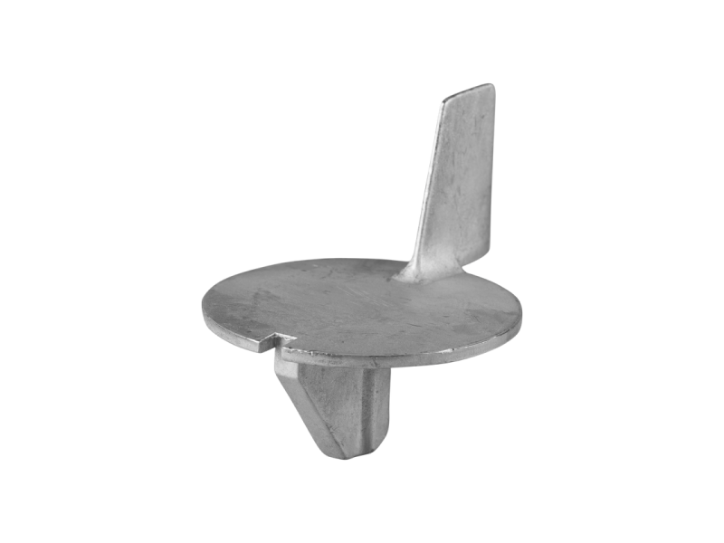 Quicksilver 98432Q6 Zinc Trim Tab Anode Plate for Mercury and Mariner Outboards