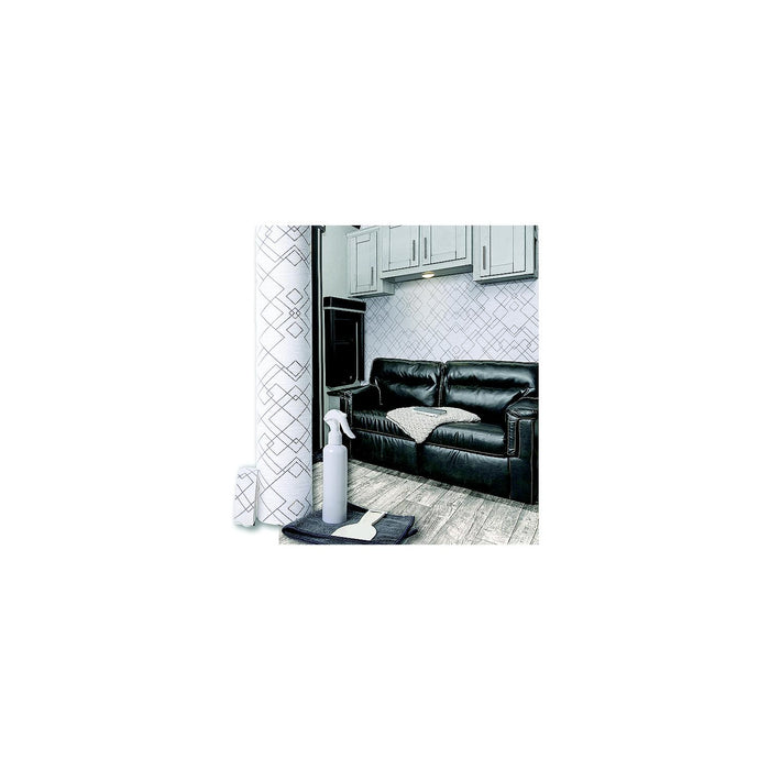 Genesis 543528 Revive Wall Covering Kit, Silver Prism, 2' x 50'