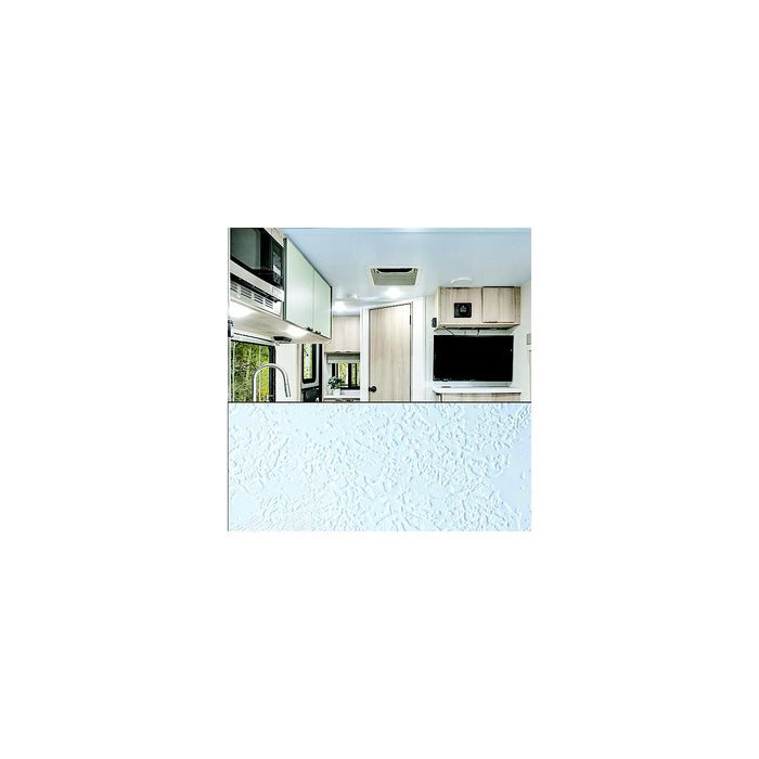 Genesis 569957 Revive Textured Ceiling Cover, 2' x 100', Textured Pebbled White