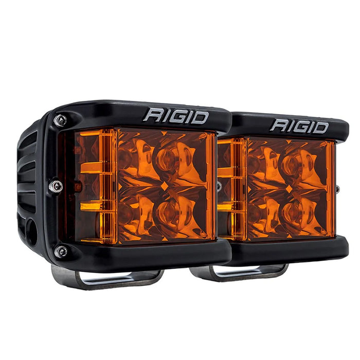 Foco D-SS Spot de RIGID Industries con lente Amber Pro (par)