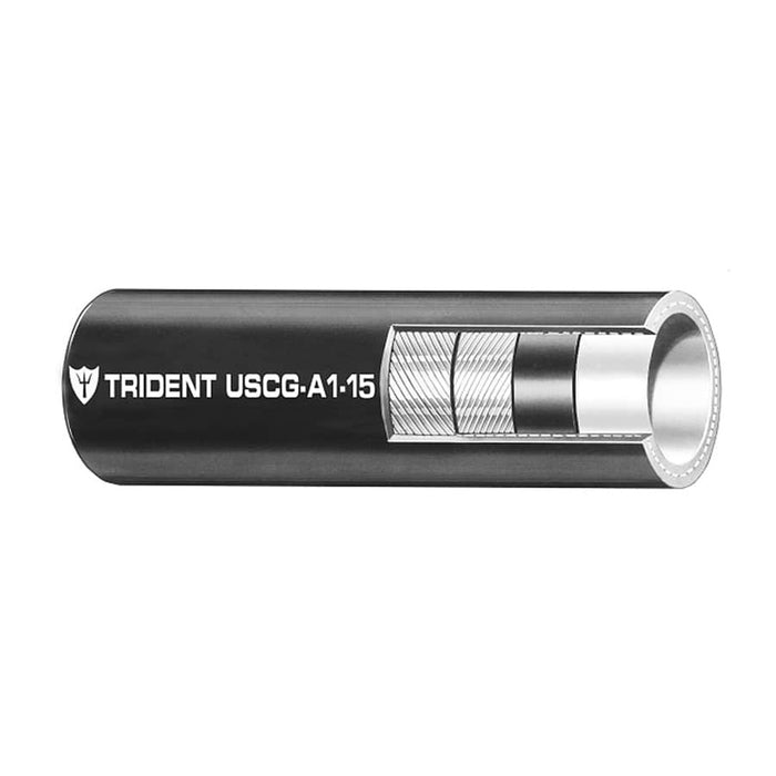 Trident Marine 365-0560 5/16" A1-15 Reel Low Permeation Fuel Line Hose Black, Sold by the Ft