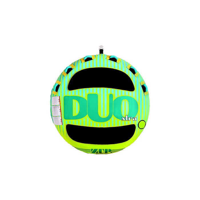 ZUP ZUP-75908 2-Person Duo Xtra Towable Tube with Deck Pads