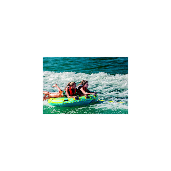 ZUP ZUP-75908 2-Person Duo Xtra Towable Tube with Deck Pads