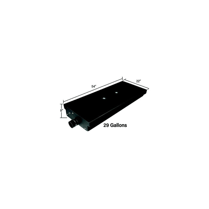 Ameri-Kart H866001DS Holding Tank, 29 Gal., End Discharge