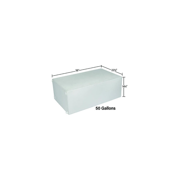 Ameri-Kart W1177017DS Fresh Water Tank, 50 Gal.