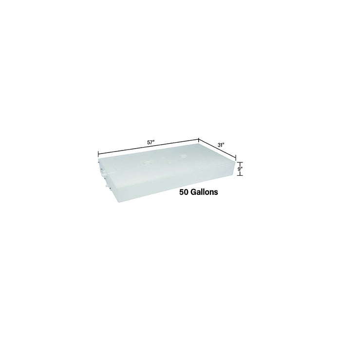 Ameri-Kart W1468001DS Fresh Water Tank, 50 Gal.