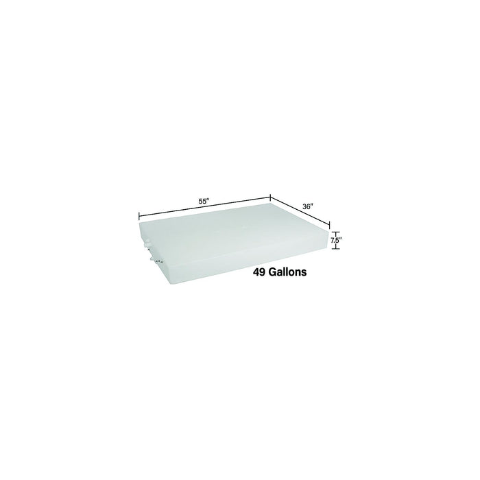 Ameri-Kart W1500003DS Fresh Water Tank, 49 Gal.