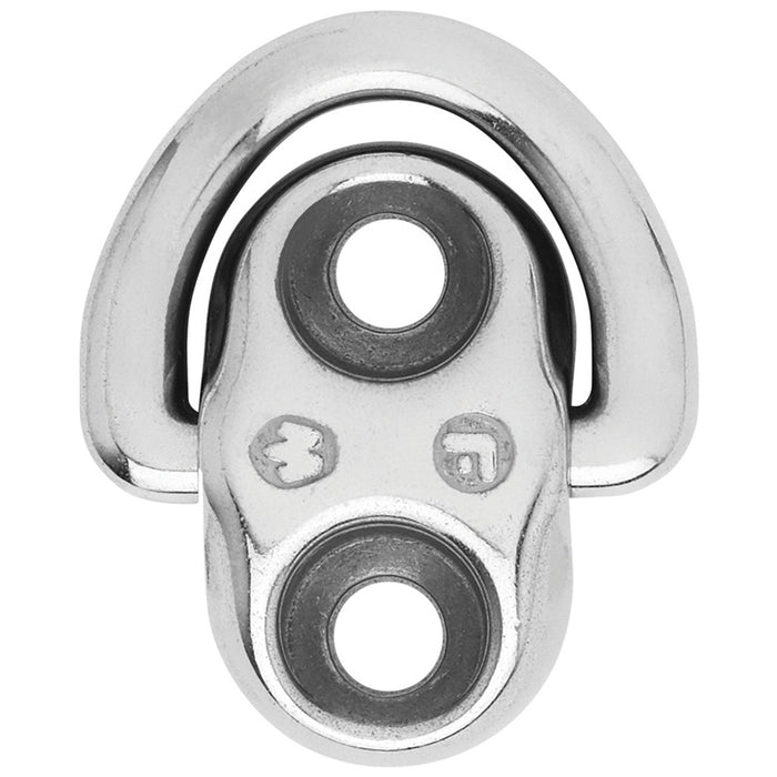 Ojal de almohadilla plegable Wichard - Diámetro de 6 mm (15/64") - 2 orificios fijos