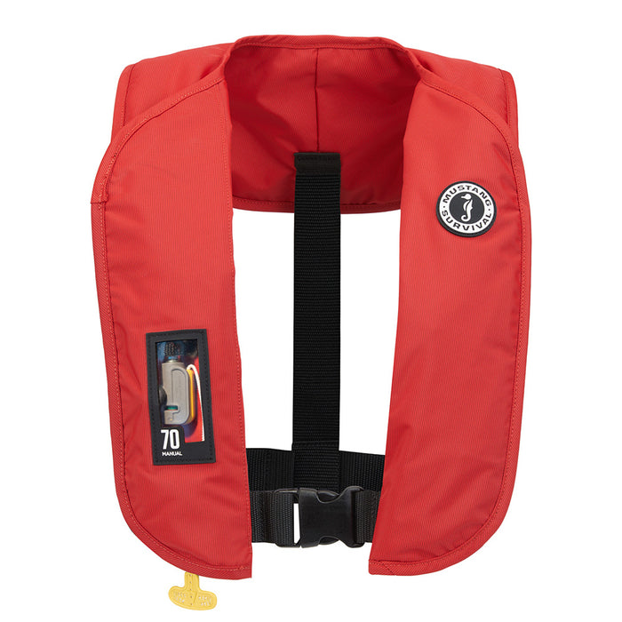 Mustang Survival MD4041-4-0 Mustang MIT 70 Manual Inflatable PFD Red