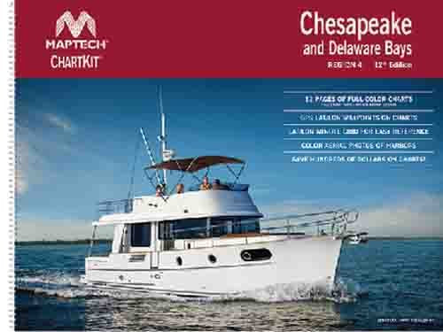 Maptech Chartkit Libro Bahías de Chesapeake y Delaware