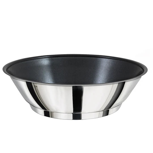 Magma Saute - Omelet Pan Induct Comp Stainless Steel Ext & Blk Ceramic Int