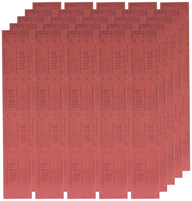 3M 1179 Red Hookit 2.75X16.5 P180 (25)