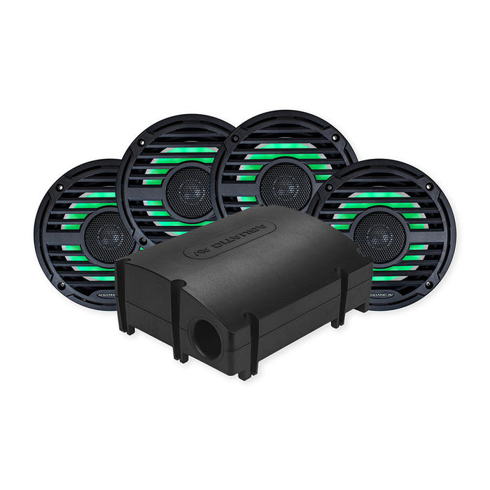 Aquatic AV PRO Platinum Kits with SWA6 Amplified Bluetooth Stereo Subwoofer and 6.5 Inch Speakers