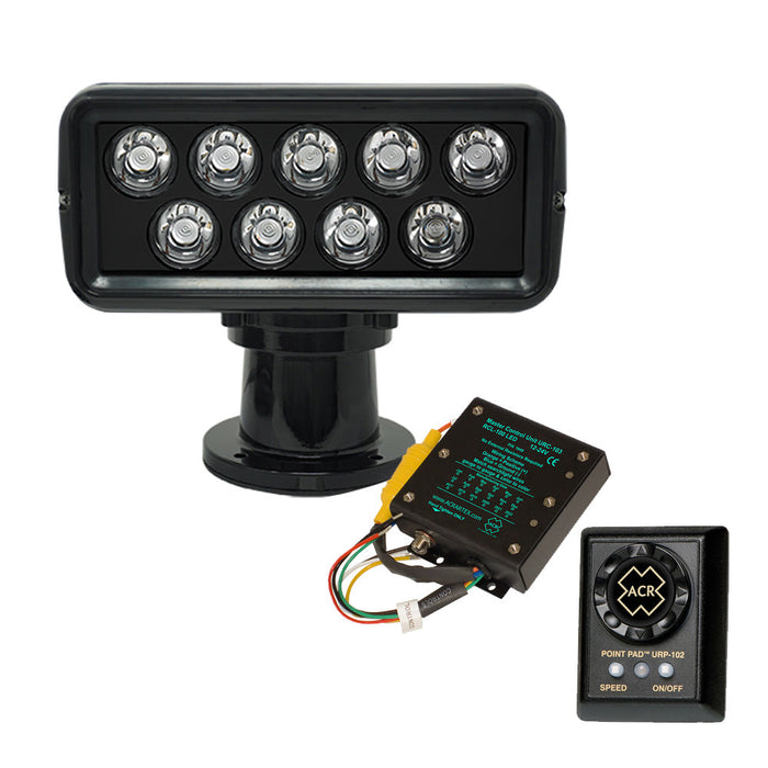 ACR RCL-100 LED Searchlight Series Keyed Wired Remote and Full Kit White or Black 12V 24V
