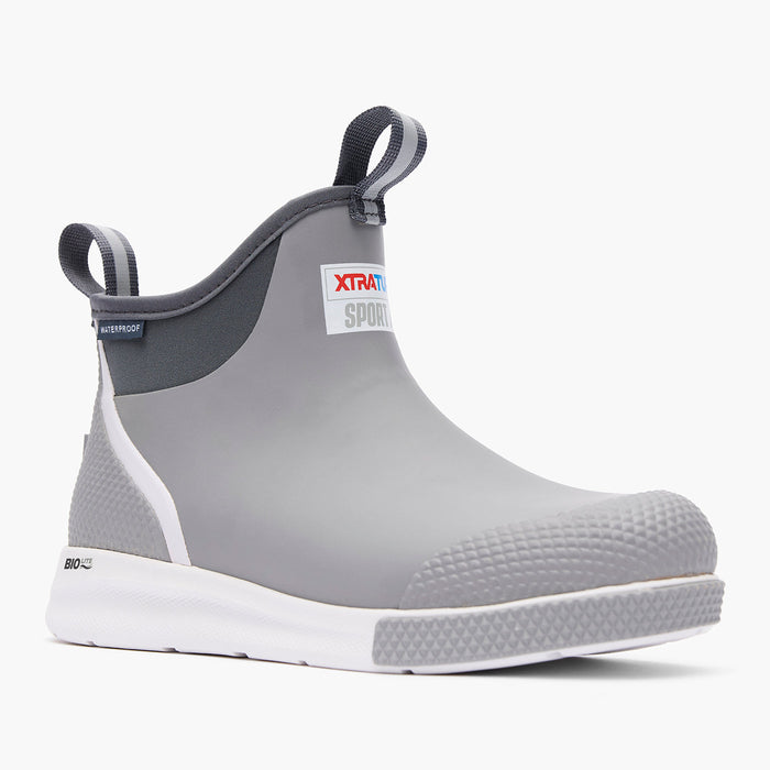 XTRATUF ADSM100 Men's Ankle Deck Boot Sport Grey