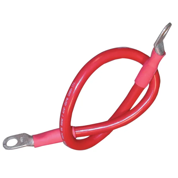 BATTERY CABLE PRE-MADE 2GA.32" RED
