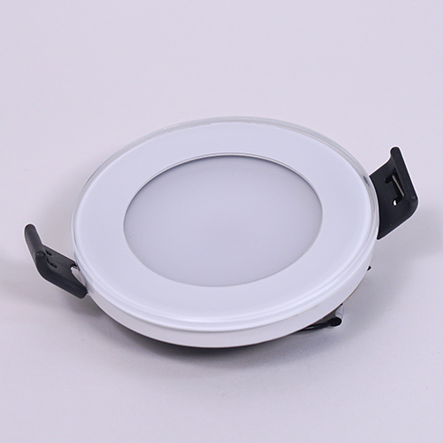 BCM Aspen 77 White Pol 2W | Spring Mount, 3000K, 8-32V, IP66