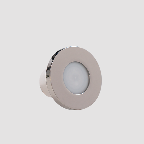 BCM Dana 35, acero inoxidable pulido, 0,5 W, 4000 K, 8-32 V, IP66