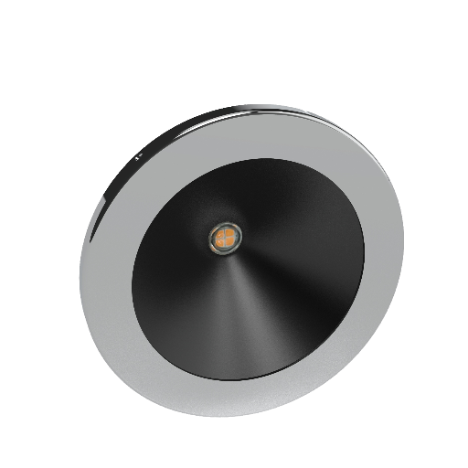 BCM Orlando 85Ag Anti Glare 3000K, Polished | Stainless Steel Trim Ring, Spring Mounted, 4W, 8-32VDC, IP40