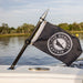 Coastal Hybrid 2' Burgees Flagpole, Black