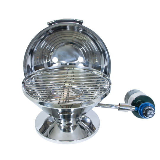 Magma C10-105 Beach Fire Portable Gas Grill, Original Size 15 inch, with Tabletop Stand
