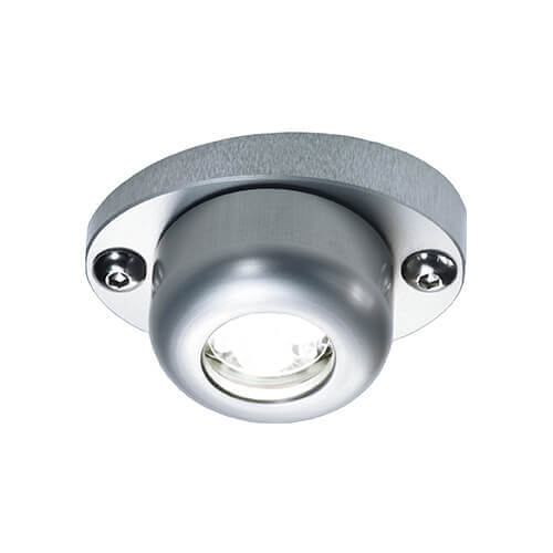 Luz de cruceta para velero Muir Cabin, luz de cruce, blanco frío | 12/24 V, 3,6 W, 16° x 43°, acabado titanio