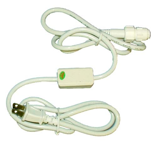 Kit de conectores Imtra Lighting para luces LED de tira de 3/8" y 24 V CA | (Conector, rectificador y cable de 1,83 m)