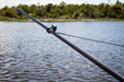 Heavy Duty Dredge Boom, fixed 11ft, for #6 butt, with safety tie back