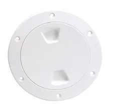 Beckson Marine DP40-19 Inspection Port - Off White Fl Mt Screw-Out