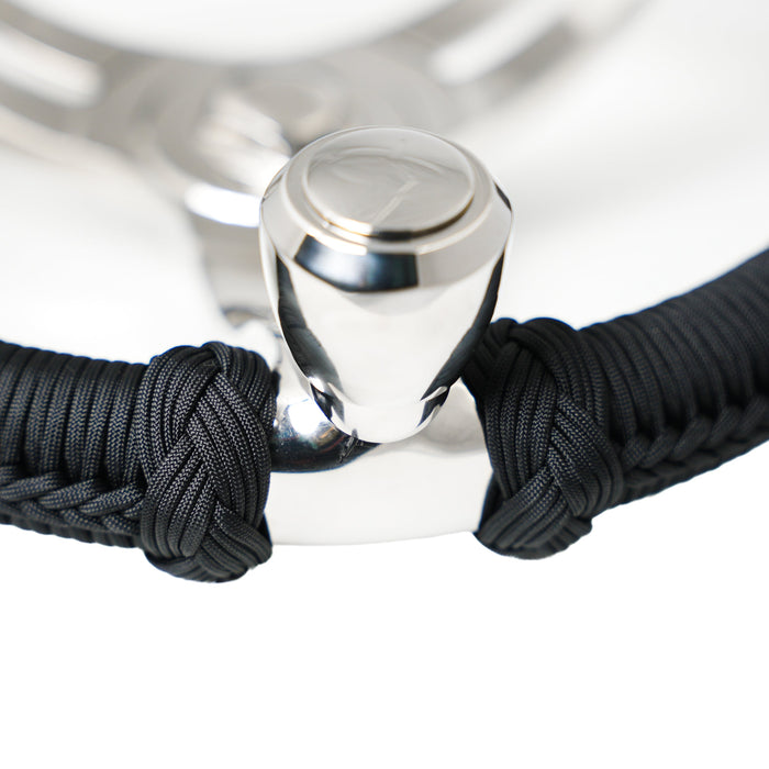 Capt. Hunter's Nautical Creations Paracord Wrapped Belloca Wheel