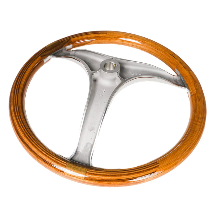 Edson Teak Steering Wheel