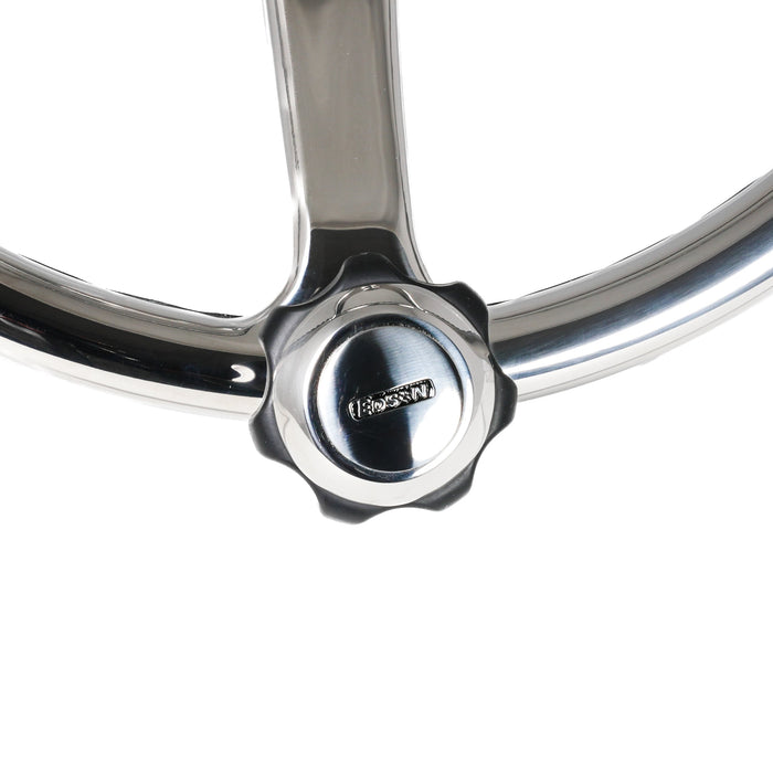 Edson Polished Stainless Steering Wheel- 1710ST