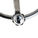 Edson Polished Stainless Steering Wheel- 1710ST