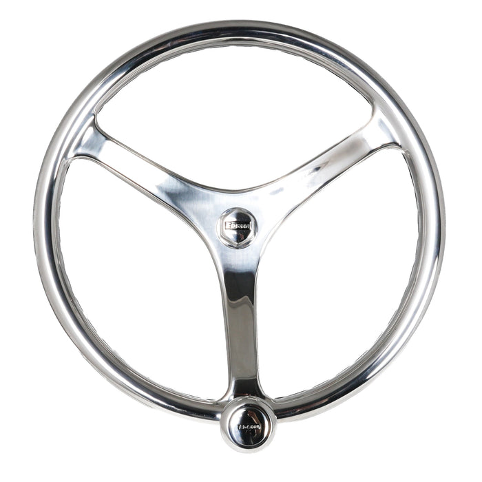 Edson Polished Stainless Steering Wheel- 1710ST