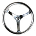 Edson Polished Stainless Steering Wheel- 1710ST