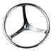Edson Polished Stainless Steering Wheel- 1710ST