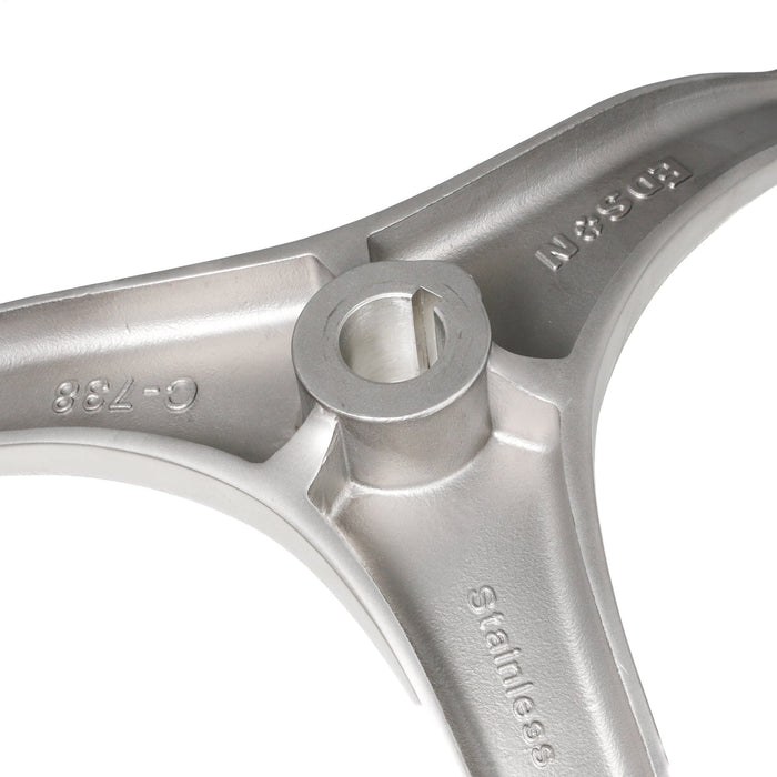 Edson Satin Steering Wheel- 171WB