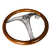 Edson Teak Steering Wheel